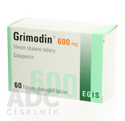 Grimodin 600 mg filmom obalené tablety