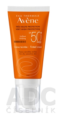 AVENE CRÈME TEINTÉE SPF50+ (TRÈS HAUTE PROTECTION)