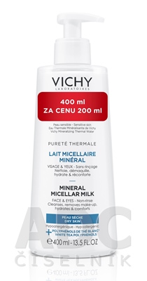 VICHY PURETE THERMALE MINERAL Micelárne mlieko