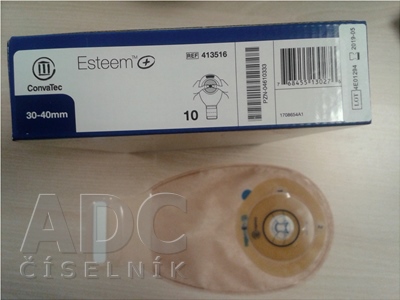 ESTEEM+ stomické vrecko s tvar.tech. InvisiClose