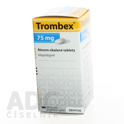 Trombex 75 mg filmom obalené tablety