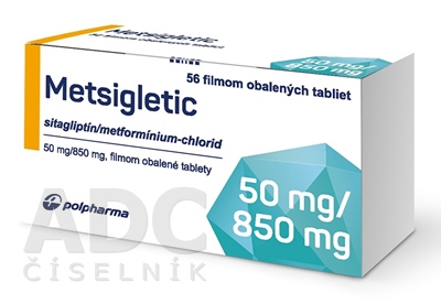Metsigletic 50 mg/850 mg