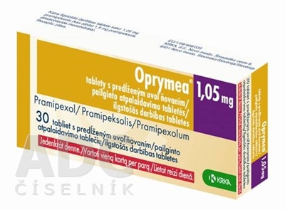 Oprymea 1,05 mg tablety s predĺženým uvoľňovaním