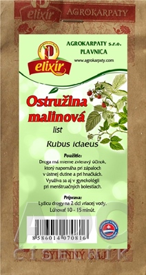 AGROKARPATY OSTRUŽINA MALINOVÁ list