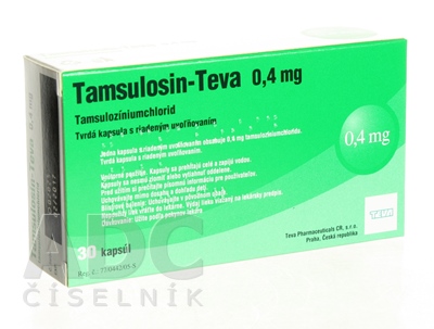 Tamsulosin-Teva 0,4 mg