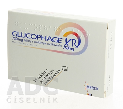 GLUCOPHAGE XR 750 mg