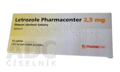 Letrozole Pharmacenter 2,5 mg