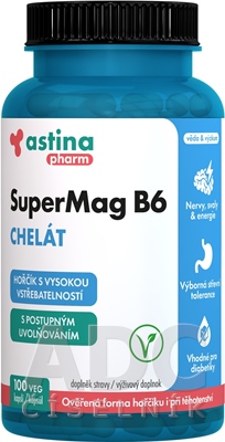 Astina Pharm SuperMag B6 CHELÁT