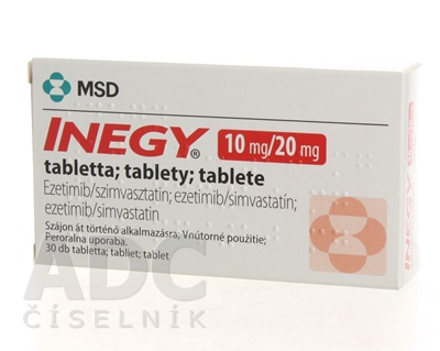 INEGY 10 mg/20 mg tablety