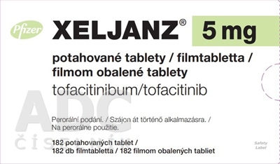 XELJANZ 5 mg filmom obalené tablety