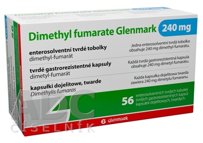 Dimethyl fumarate Glenmark 240 mg