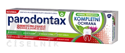 Parodontax Kompletná ochrana HERBAL SENSATION