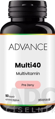 ADVANCE Multi40 Multivitamín Pre ženy
