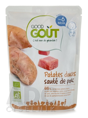 Good Gout BIO Sladké zemiaky s bravčovým mäsom