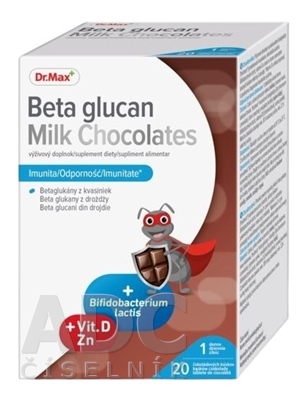 Dr.Max Beta Glucan Milk Chocolates