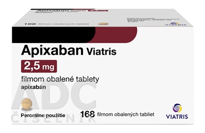 Apixaban Viatris 2,5 mg