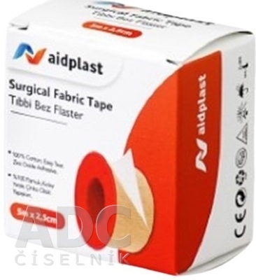 Aidplast Textilná bavlnená náplasť na cievke