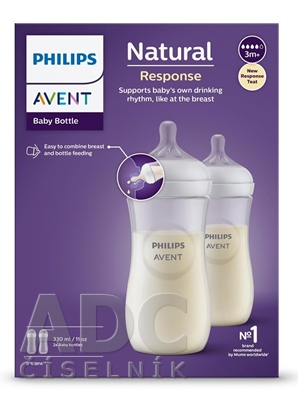 AVENT FĽAŠA Natural Response 330 ml