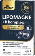 VITAR KINGS LIPOMAGNE + B komplex