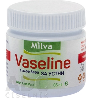 Bioruža VAZELÍNA na pery s ALOE VERA