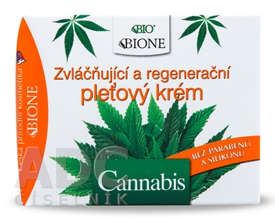 BC BIO Cannabis KRÉM Regeneračný pleťový