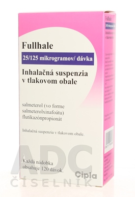 Fullhale 25 mikrogramov/125 mikrogramov/dávka
