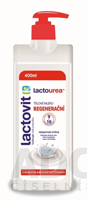 Lactovit LactoUrea telové mlieko Regeneračné