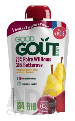 Good Gout BIO Hruška Williams s červenou repou