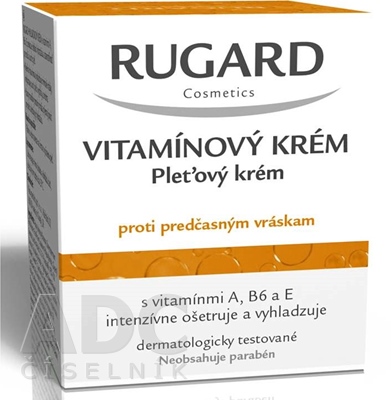 RUGARD VITAMÍNOVÝ KRÉM