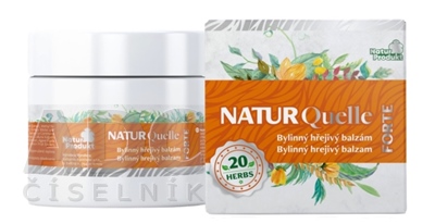 NATURQuelle Bylinný hrejivý balzam