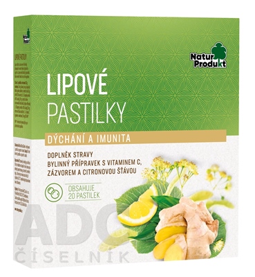 NaturProdukt LIPOVÉ PASTILKY