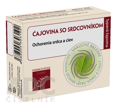 HANUS ČAJOVINA SO SRDCOVNÍKOM