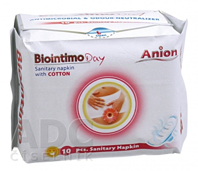 Biointimo Anion denné s krídielkami
