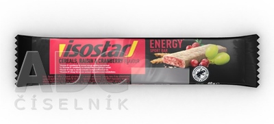 Isostar Energy sport bar RAISIN & CRANBERRY