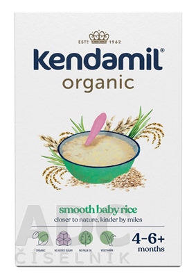 KENDAMIL BIO Nemliečna ryžová kaša