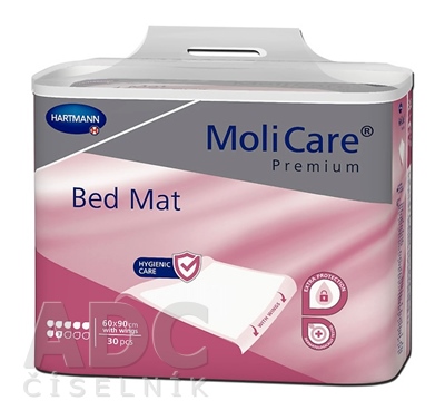 MoliCare Premium Bed Mat 7 kvapiek 60x90 cm wings