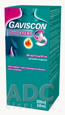 GAVISCON DUO EFEKT Perorálna suspenzia