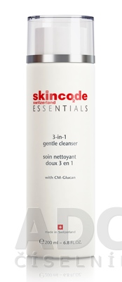 SKINCODE ESSENTIALS 3 in 1 gentle cleanser
