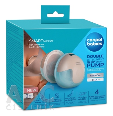 Canpol babies Odsávačka mlieka Double SmartSense