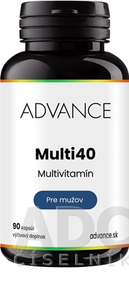 ADVANCE Multi40 Multivitamín Pre mužov