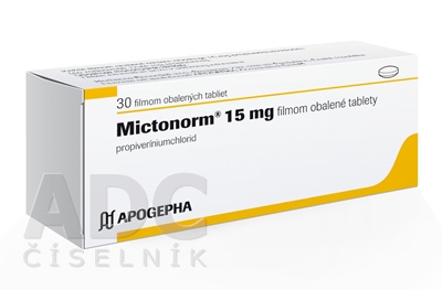 Mictonorm 15 mg filmom obalené tablety