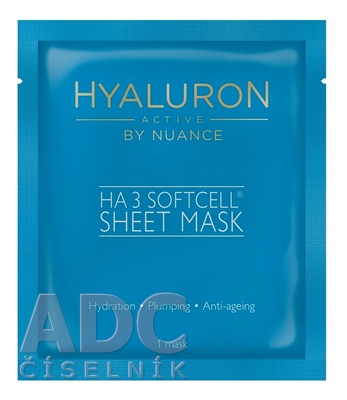 NUANCE HYALURON HA 3 SOFTCELL SHEET MASK