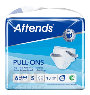 ATTENDS Pull-Ons 6 S