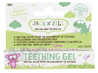 JACK N´JILL Gél na prerezávajúce sa zúbky