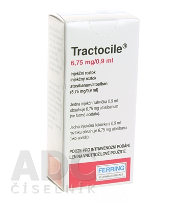 TRACTOCILE 6,75 mg/0,9 ml injekčný roztok