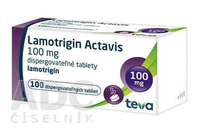 Lamotrigin Actavis 100 mg