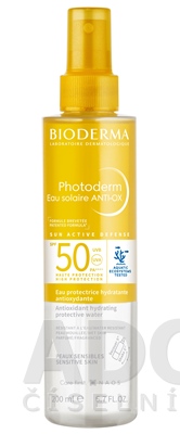BIODERMA Photoderm Opaľovacia voda SPF 50