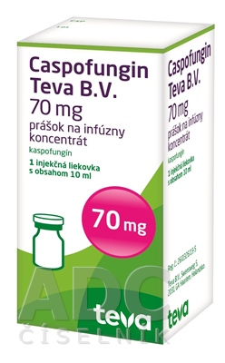 Caspofungin Teva B.V. 70 mg
