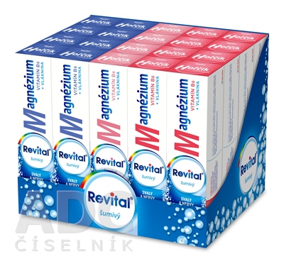 Revital Magnézium + B6 šumivý MIX BOX