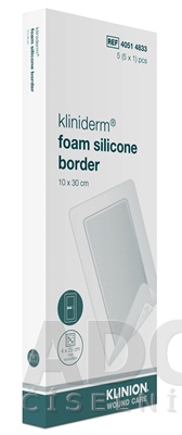 Kliniderm foam silicon border